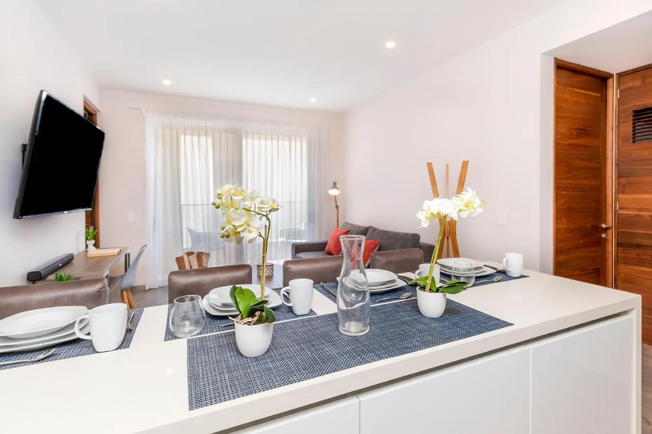Spacious And Luxurious 2 Bedroom Apartment Wih City View And Private Balcony. Playa del Carmen