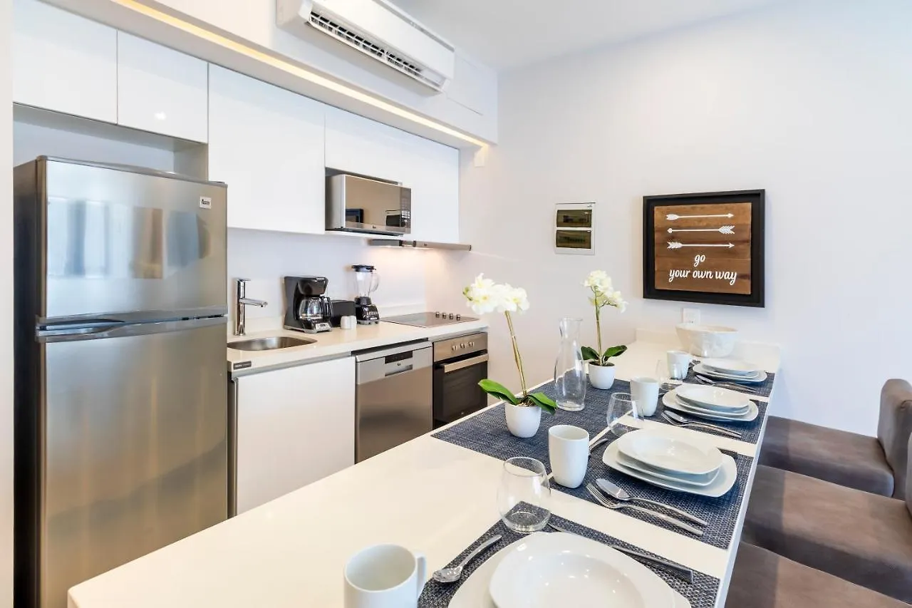Spacious And Luxurious 2 Bedroom Apartment Wih City View And Private Balcony. Playa del Carmen 0*,